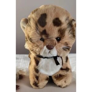 1982 Vintage GUND Tamba the Baby‎ Tiger Cheetah Plush Stuffed Animal 9"